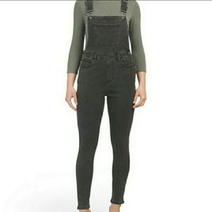 WeWoreWhat High Rise Skinny Denim Overalls